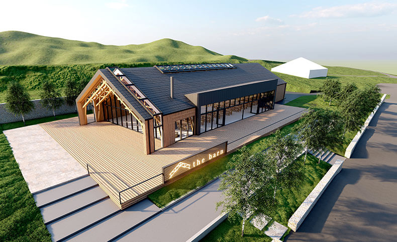 Amenajare the barn de către Eco Garden Construct